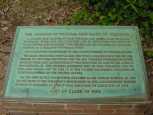 William and Mary info plaque.