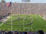 U of M Marching Band performing
